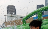 [포토]워터슬라이드의 짜릿함