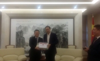 권기식 한중도시우호협회장, 주한중국부대사 면담
