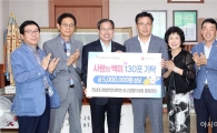 전남대 최고경영자과정 총동창회, 북구청에 사랑의 백미 기탁