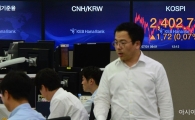 [포토]2,400선 지켜낸 코스피