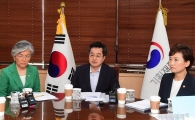 [포토]경제현안간담회 주재하는 김동연 부총리