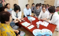 [포토]광주북구, 폭염대비 무더위쉼터 현장방문