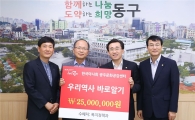 [포토]한국마사회, 광주 동구에 4천만 원 전달