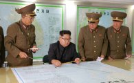 북한 “김정은, ‘화성-12형’ 미사일 발사훈련 지도”