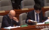 [포토]피곤한 이효성 방통위원장