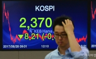 [포토]코스피, 5거래일 만에 하락
