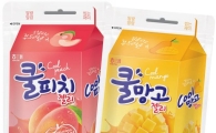 해태제과, 과일젤리 ‘쿨망고, 쿨피치 젤리’ 2종 출시