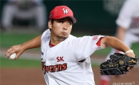 [포토]역투하는 SK 선발 윤희상
