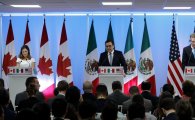 미국·캐나다·멕시코 "나프타 재협상, 일부 진전 이뤘다"