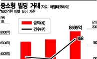 주택 누르니…빌딩 거래 '우뚝'