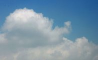 [포토]구름 너머 파란하늘