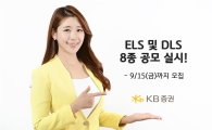 KB증권, 15일까지 ELS·DLS 총 8종 공모