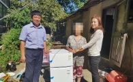 장흥읍지역사회보장協, ‘눈높이 복지’ 독거노인에 냉장고 선물