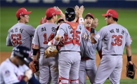 [포토]SK, '두산에 8-6 승리…2연승'