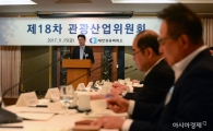 [포토]인사말하는 조원태 대한상의 관광산업위원장