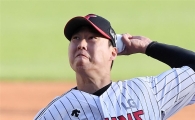 [포토]차우찬, '점수는 줄 수 없어'