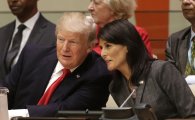 트럼프. 유엔에 불만 터뜨려