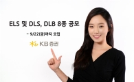 KB證, ELS·DLS, DLB 총 8종 공모