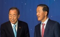 반기문·허창수, 북핵 문제로 '코리아 디스카운트' 우려(종합)