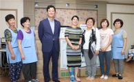 서동욱 전남도의원, 추석맞이 노인복지센터 위문