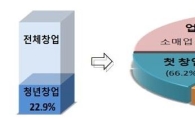 작년 청년 22만6082명 창업…'통신판매업' 인기