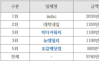 "MBC대주주, 미디어워치·조갑제닷컴에 광고 몰아줘"