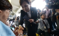 [포토]전국장애인차별철폐연대 만난 김현미 장관