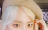 추석특집 '우주의 별이' 해령, 인형 셀카 공개…빵모자도 너무 '귀여워'