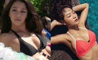 ‘혼자 왔어요’ 한고은VS소유, 비키니 자태 포착…‘몸매 대결 승자는?’
