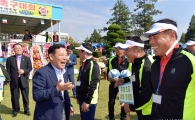 윤장현 광주시장, 제96회 지산지역 한마당 축구대회 참석