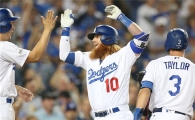 '터너 3안타 5타점' 다저스, NLDS 1차전 승리