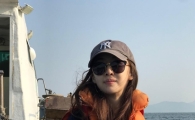 '언니는 살아있다' 다솜, 낚시배에서도 화보처럼 '우아하게'...'근황 포착'