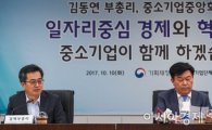 [포토]중소기업인 간담회서 발언하는 김동연 경제부총리