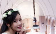 배우 오지은, 10월 결혼 예비신부의 인형같은 미모 눈길