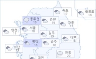 아경 오늘(11일)의 날씨와 미세먼지 (오후)