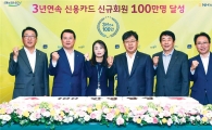 NH농협카드, 3년 연속 신용카드 신규회원 100만좌 달성