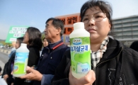 [포토]가습기살균제 독성물질 규제완화 규탄!