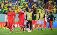 한국, ‘세계 최강’ 브라질에 1-4 완패…8강 진출 좌절(종합)