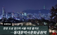 [하루만보]한양 도성 걸으며 서울 야경 즐겨요…동대문역사문화공원역