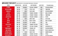 IPO 확정 공모가 봤더니…반도체·이차전지 '상단 초과', 바이오 '하단 하회'