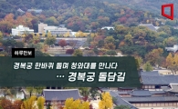 [하루만보]경복궁 한바퀴 돌며 청와대를 만나다…경복궁 돌담길