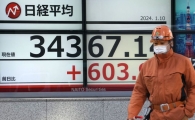 日 닛케이지수, 美 훈풍 덕에 또 최고치 경신…2.03%↑