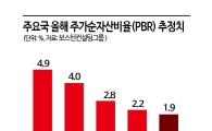 [하반기 성장전략]주가누르기 막는다…11월부터 저PBR 기업 공개