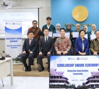Jongkundang Gochon Foundation Awards Full Scholarships to 40 University Students in Vietnam and Indonesia