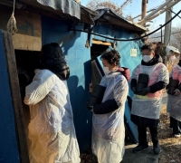 자생한방병원, 소외이웃에 '사랑의 연탄 나눔' 실천