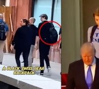 1300만원 아니고 13만원? 트럼프 막내아들 '실용 백팩'만 메고 다니는 이유