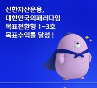 신한운용 '대한민국의패러다임목표전환형 1~3호' 펀드 목표수익률 달성