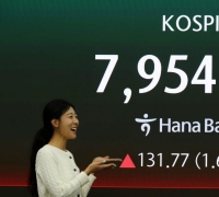 韩国综指在机构与个人净买入推动下盘中涨逾1%