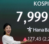 코스피, 장초반 하락세…2%대 내린 7400선