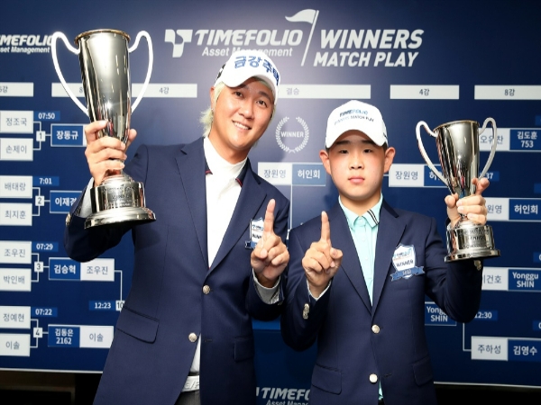 KPGA 위너스 매치플레이 개막…'선수-꿈나무' 팀 대결 